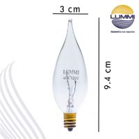 Foco Vela Punta Curva 40w (ca1040)